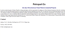 Tablet Screenshot of petropart.com